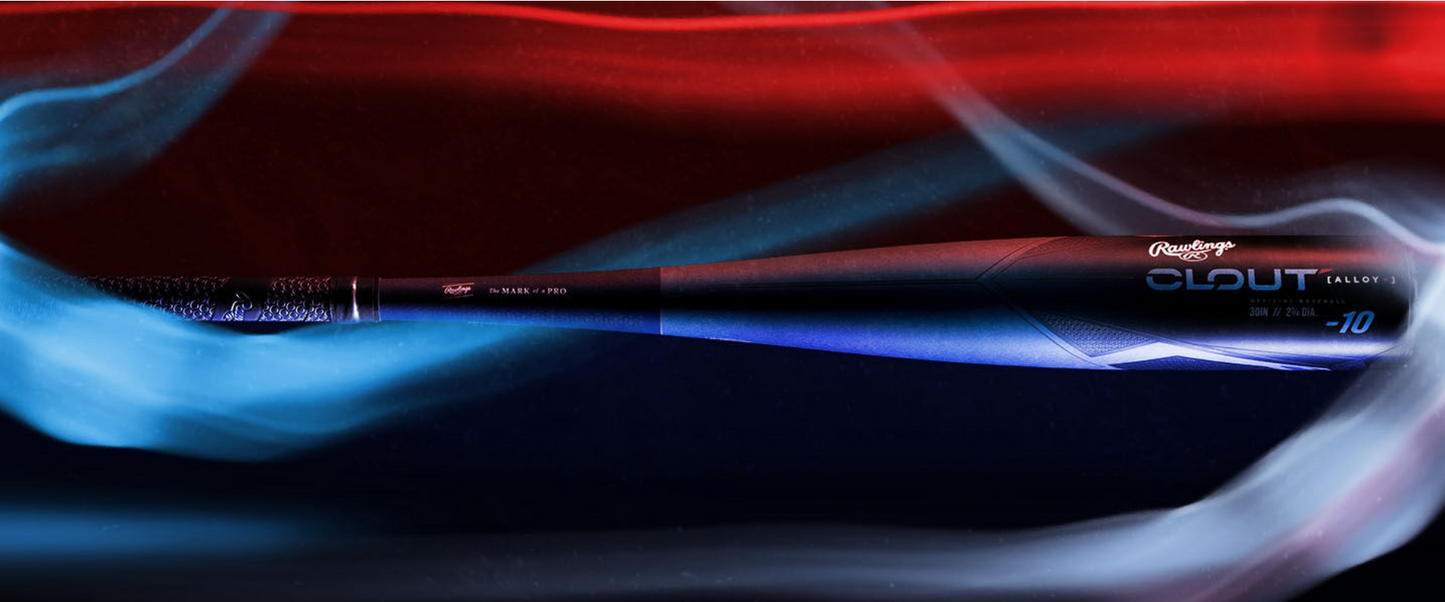 2024 RAWLINGS CLOUT -10 (2 3/4" BARREL) USSSA YOUTH BASEBALL BAT