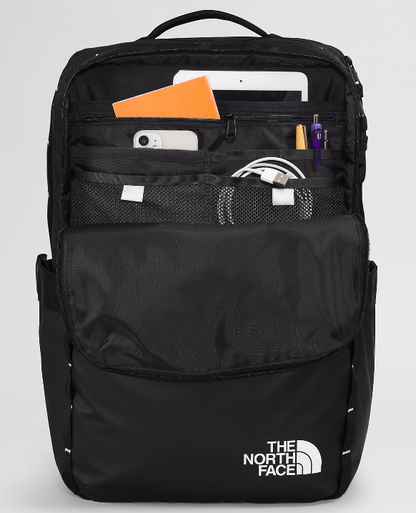 north face apogee backpack The 26L Base Camp Voyager Daypack, Black Asphalt Safety is also a priority The North Face Recon