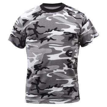 Rothco Colored Camo T-Shirts - City Camo
