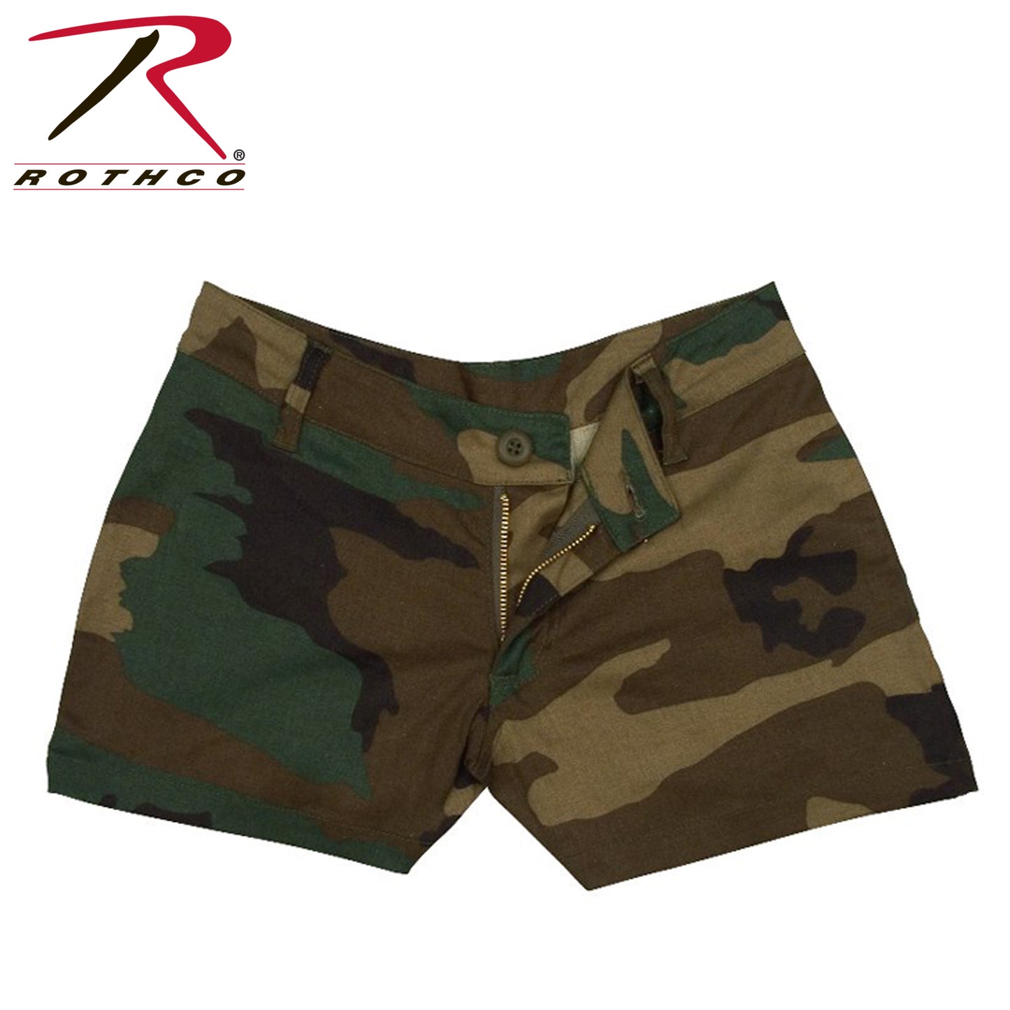 Rothco Womens Shorts - Woodland Camo