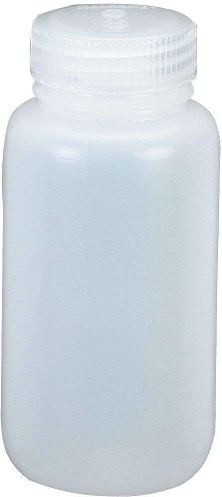 NALGENE WIDE MOUTH ROUND HDPE 8 OZ