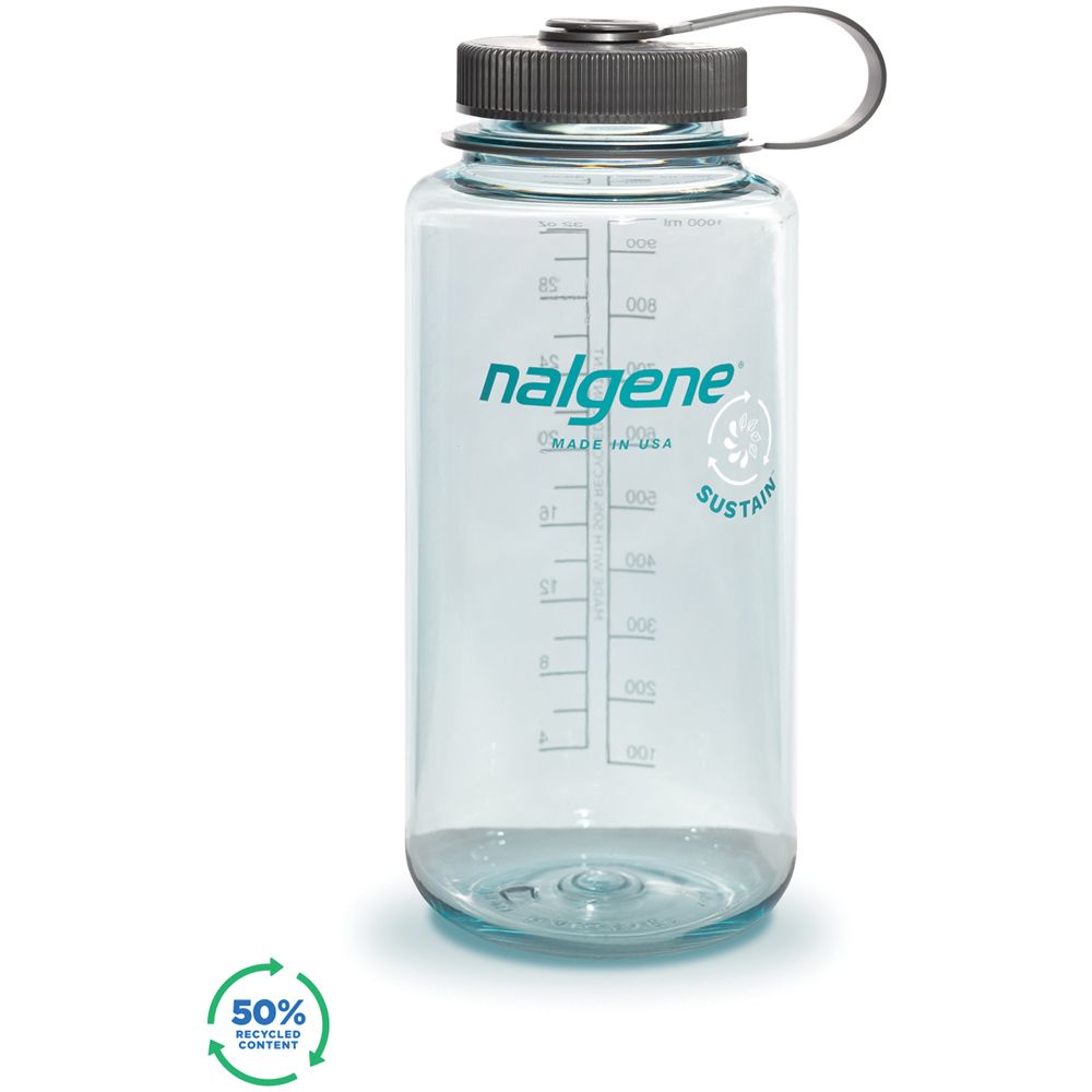 NALGENE WIDE MOUTH 32OZ SUSTAIN SEAFOAM