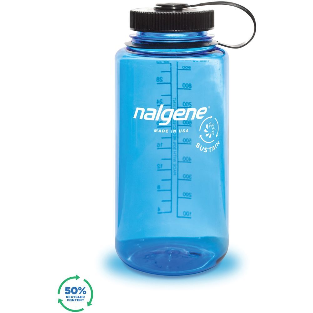 WIDE MOUTH 32OZ SUSTAIN SLATE BLUE