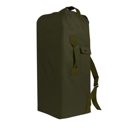 Rothco G.I. Type Enhanced Double Strap Duffle Bag - Olive Drab