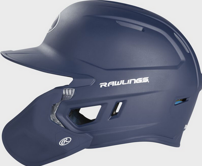 RAWLINGS MACH ONE-TONE MATTE HELMET W/ADJUSTABLE FACE GUARD : RHB