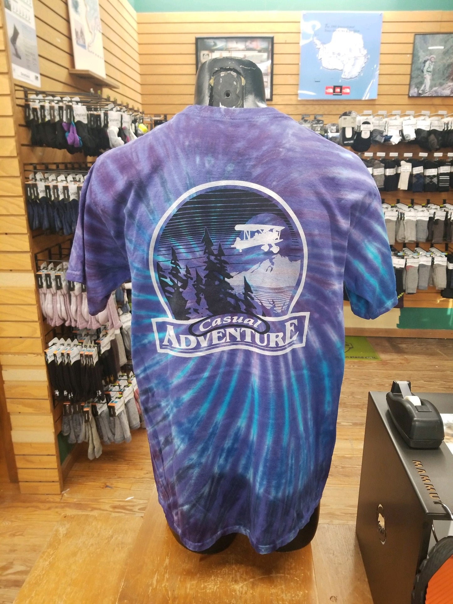 Casual Adventure Tie Dye T-Shirt