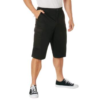 ROTHCO LONGER STYLE BDU SHORT - BLACK