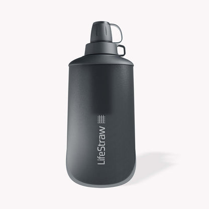 LifeStraw Peak Series Collapsible Squeeze 1L Bottle with Filter