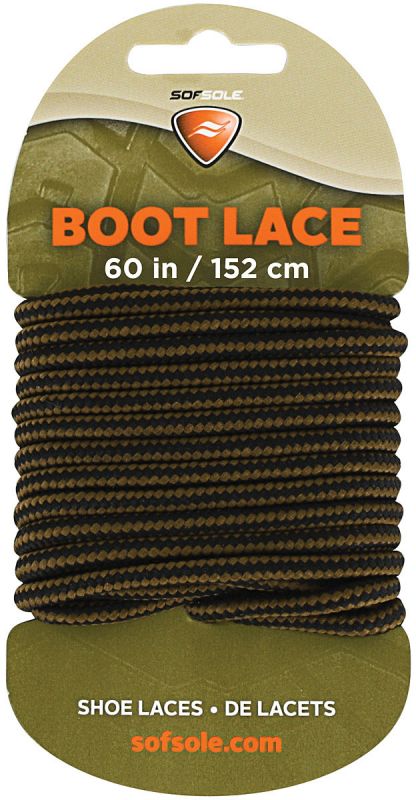 BOOT LACE BLACK/BROWN 60"