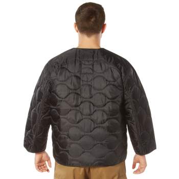 ROTHCO M-65 FIELD JACKET LINER - BLACK