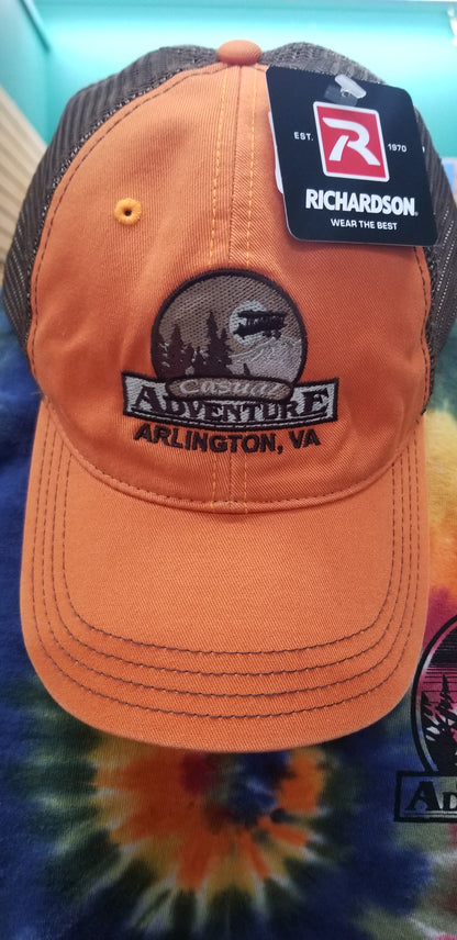 Casual Adventure Garment Washed Trucker Hat