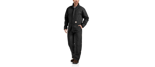 Loose Fit Washed Duck Insulated Coverall