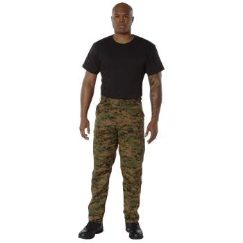 Rothco Digital Camo Tactical BDU Pants - Woodland Digital Camo