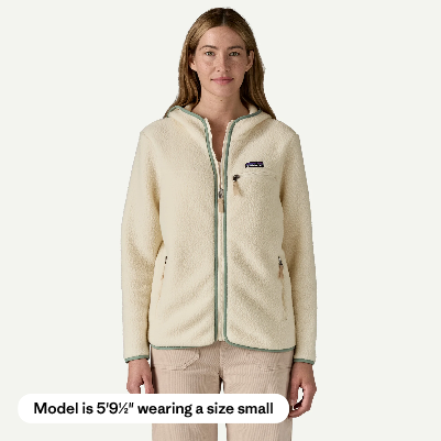 Women's Retro Pile Fleece Hoody