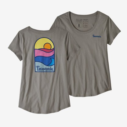 W's Sunset Sets Organic Scoop T-Shirt