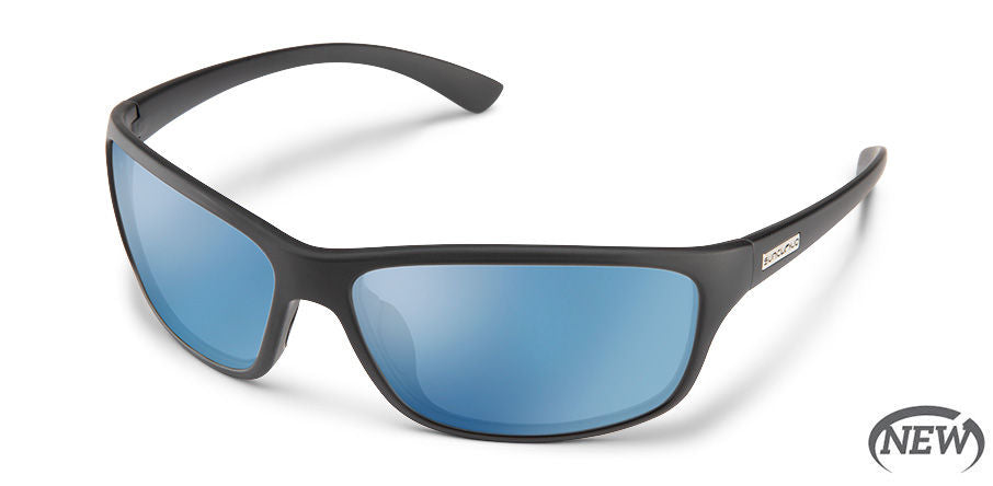 Sentry Matte Black | Polarized Blue Mirror