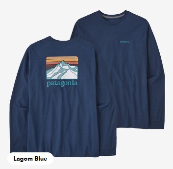 M's L/S Line Logo Ridge Responsibili-Tee