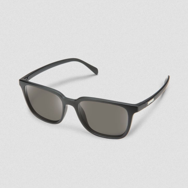 Boundary Matte Black | Polarized Gray