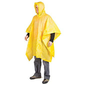 PEREGRINE RAIN PONCHOS  - YELLOW