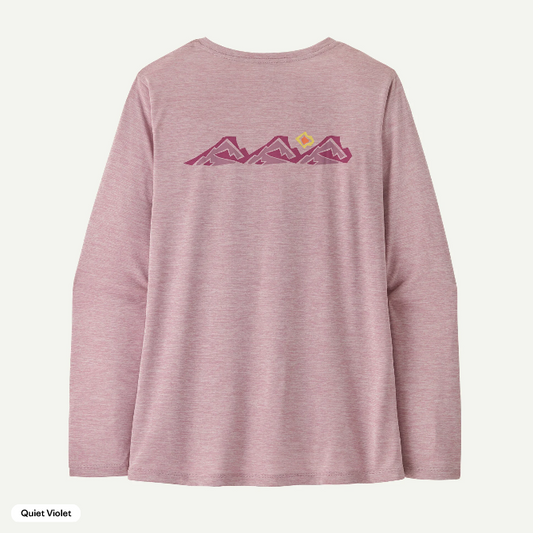 W's L/S Cap Cool Daily Shirt - Trailcheck