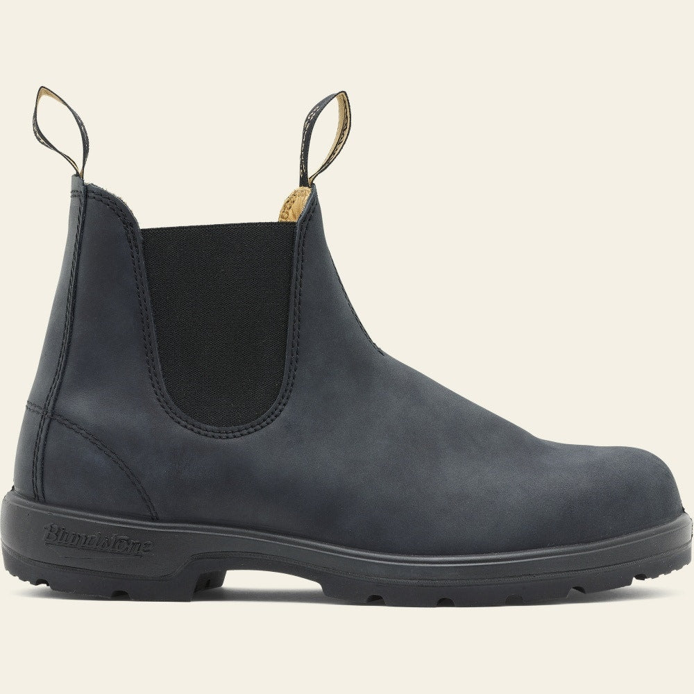 587 MEN'S CLASSICS CHELSEA BOOTS - RUSTIC BLACK