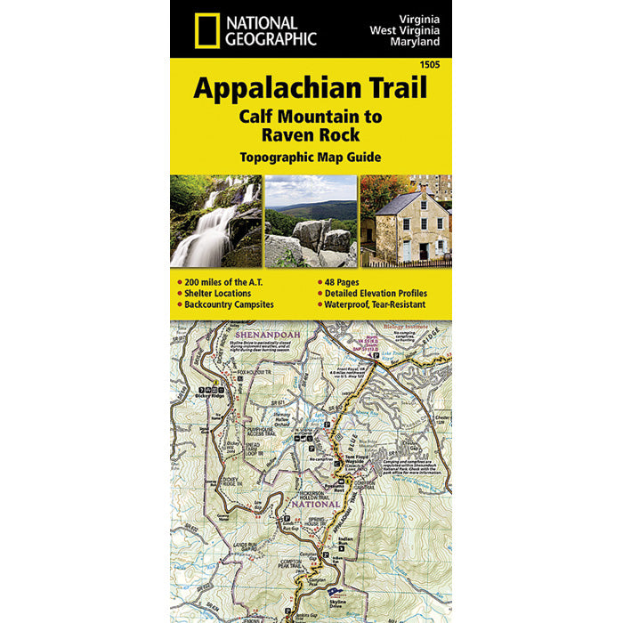 APPALACHIAN TRAIL: CALF MOUNTAIN TO RAVEN ROCK #1505