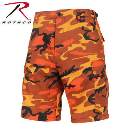 Colored Camo BDU Shorts