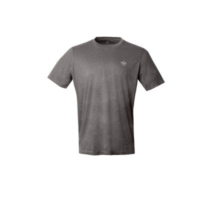 Scouts BSA Performance Tee Small, Heathered Blue