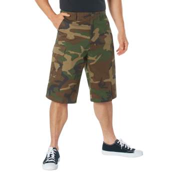 Rothco Long Length Camo BDU Short