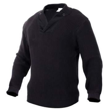 ROTHCO WWII VINTAGE SWEATER - BLACK