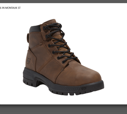 Men's Timberland PRO® Montauk 6" Steel Toe Work Boot