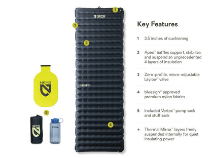 Tensor™ Extreme Conditions Ultralight Insulated Sleeping Pad - Long Wide