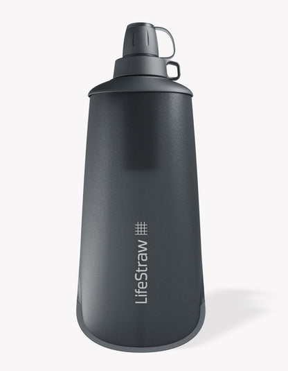 LifeStraw Peak Series Collapsible Squeeze 1L Bottle with Filter