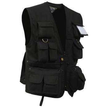 Rothco Kid's Uncle Milty's Travel Vest-Black