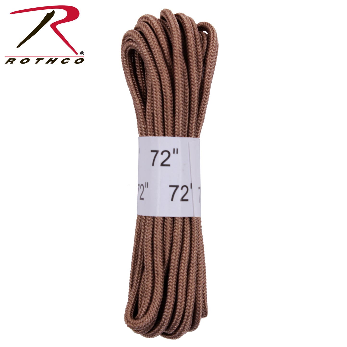 Rothco 72" Boot Laces - Coyote Brown