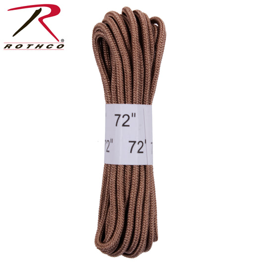 Rothco 72" Boot Laces - Coyote Brown