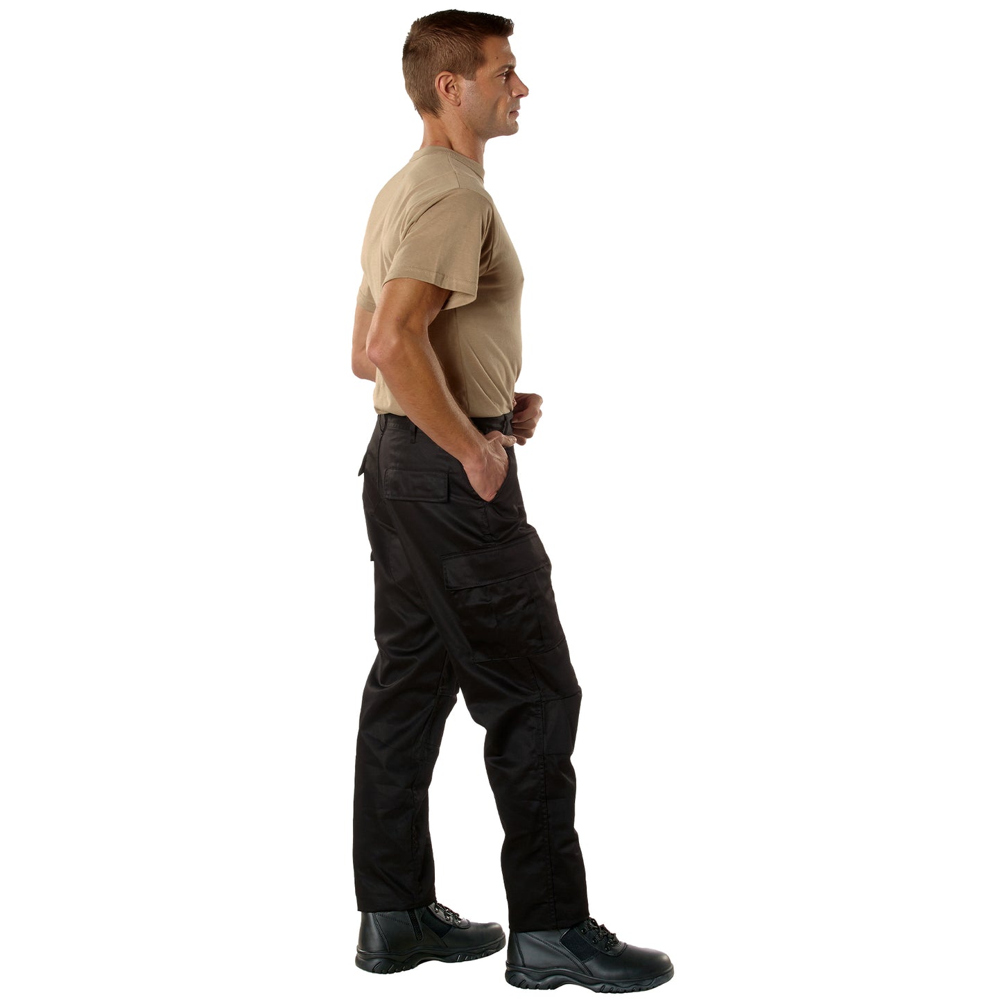 ROTHCO BDU PANT BLACK P/C