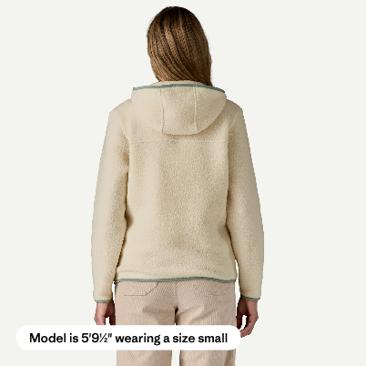 Women's Retro Pile Fleece Hoody