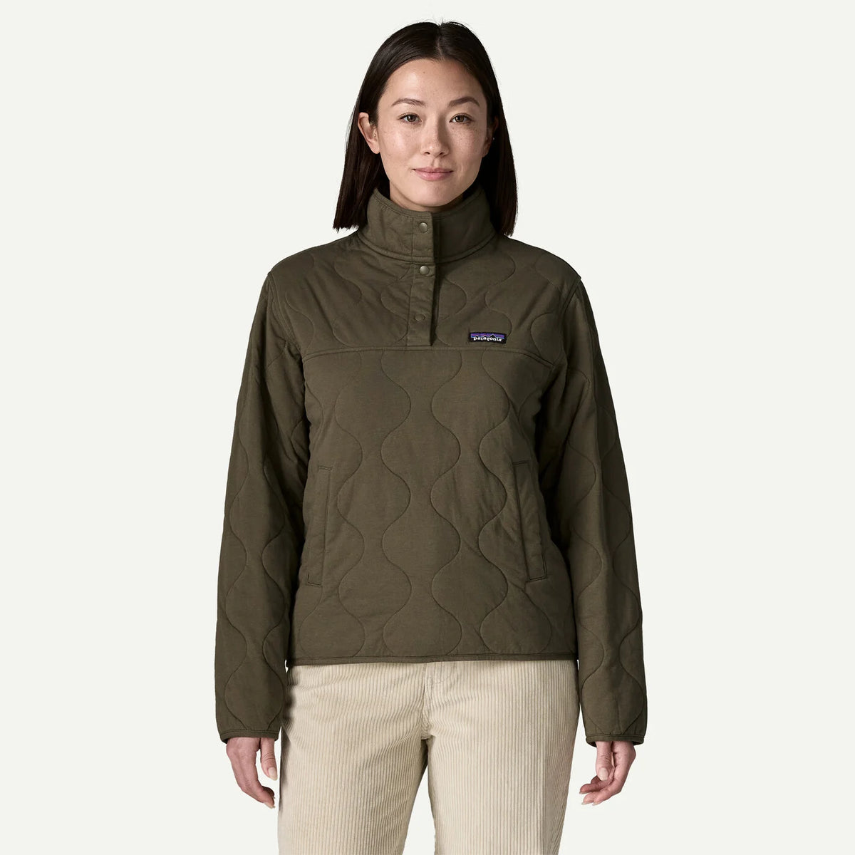 Women's Daily Quilted Snap-T® Pullover