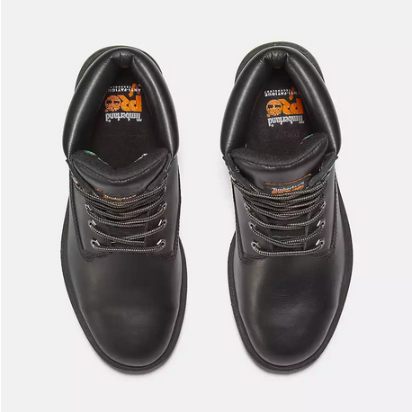 Men's Direct Attach 6" Steel Toe Waterproof Work Boot - Black