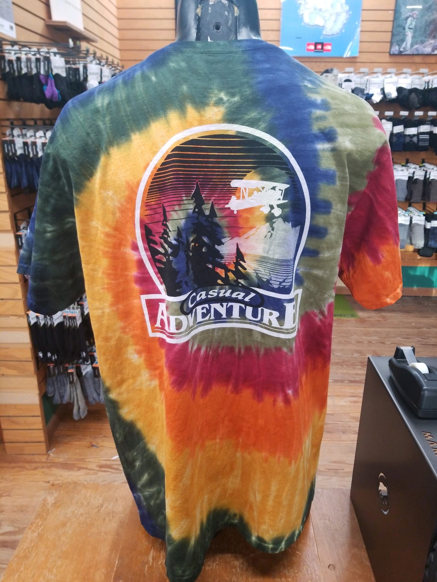 Casual Adventure Tie Dye T-Shirt