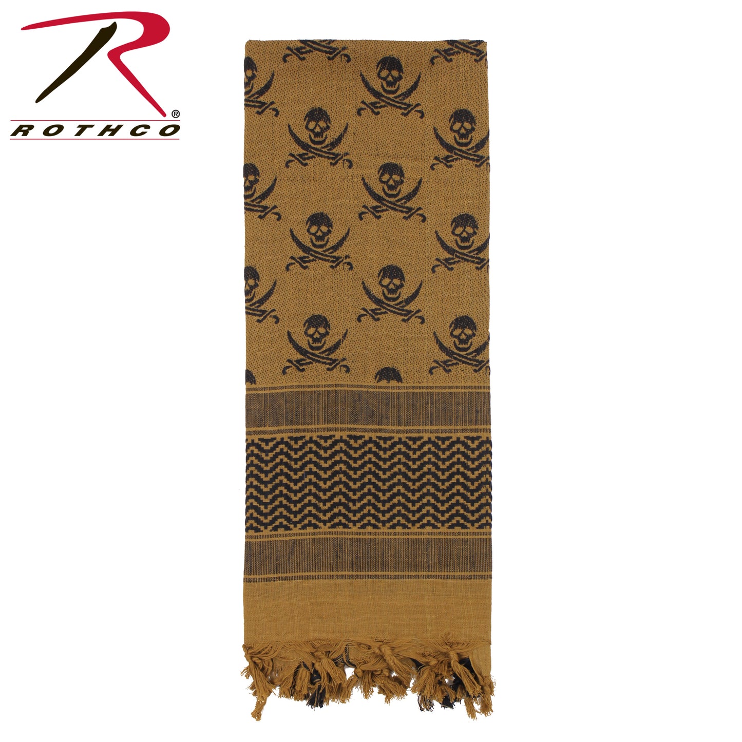 Rothco Skulls Shemagh Tactical Desert Scarf