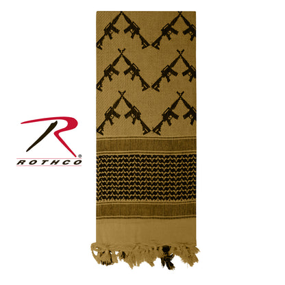 CROSSED RIFLES SHEMAGH TACTICAL SCARF