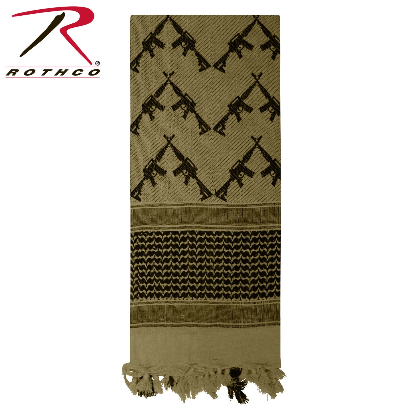 CROSSED RIFLES SHEMAGH TACTICAL SCARF