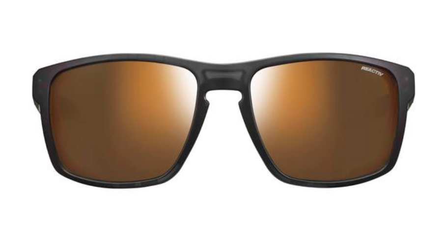 SHIELD Transluscent Black / Neon Orange REACTIV 2-4 Polarized - Transluscent Black/Neon Orange