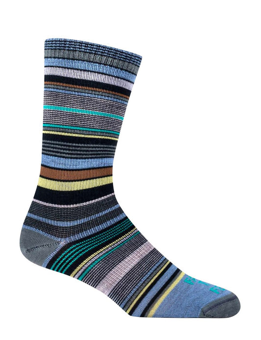 Ithaca Ultralight Multi-Stripe Crew Sock (Woman)