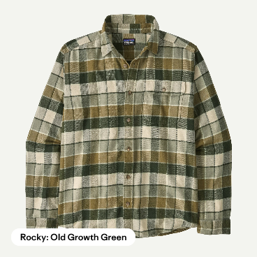 M's L/S Cotton in Conversion LW Fjord Flannel Shirt