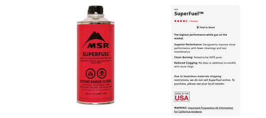 SuperFuel™ ***HAZMAT.  IN STORE PICK UP ONLY***
