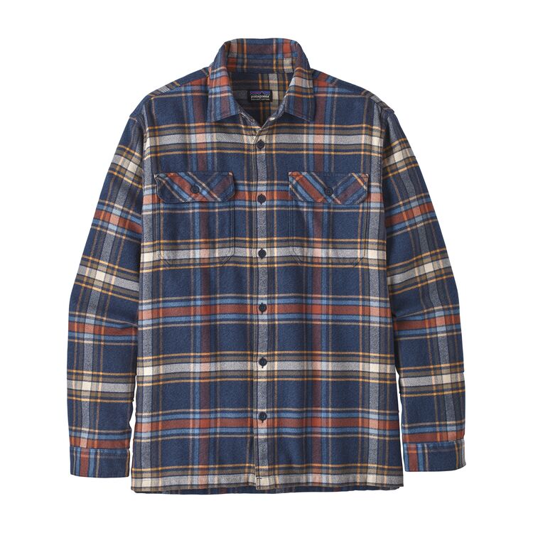 Patagonia Men's Long-Sleeved Fjord Flannel Shirt