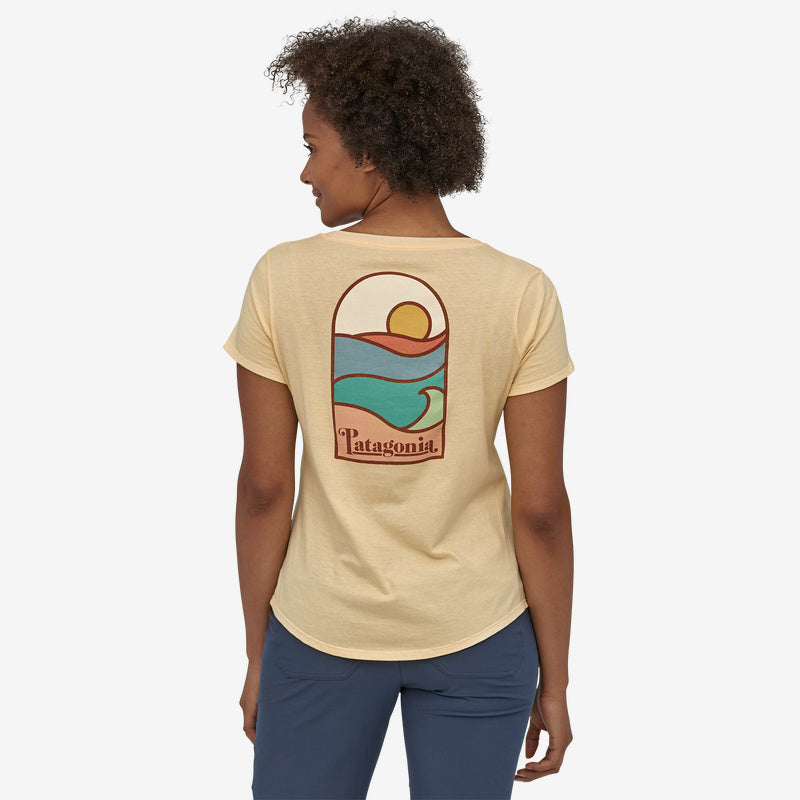 W's Sunset Sets Organic Scoop T-Shirt